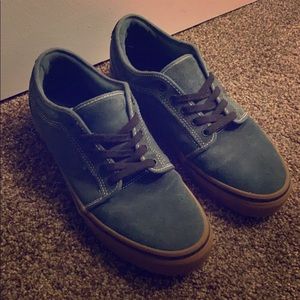 Vans Chukka Low - Green Suede w/ Gum Sole